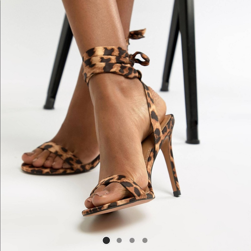 ASOS Leopard print heels